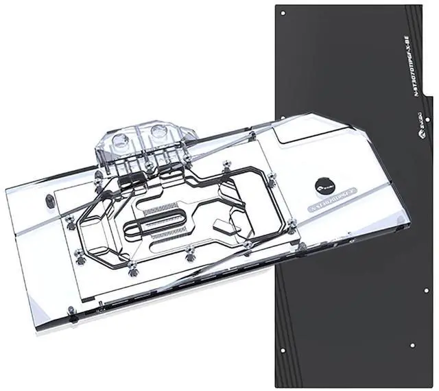 Alt view image 6 of 7 - Bykski Full Coverage GPU Water Block and Backplate for Zotac RTX 3070Ti 8GD6 PGF OC (N-ST3070TIPGF-X)
