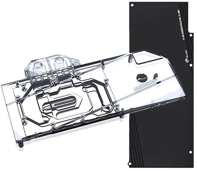 Alt view image 6 of 7 - Bykski Full Coverage GPU Water Block and Backplate for Colorful iGame RTX 3060/3060Ti  (N-IG3060TIULOC-X)