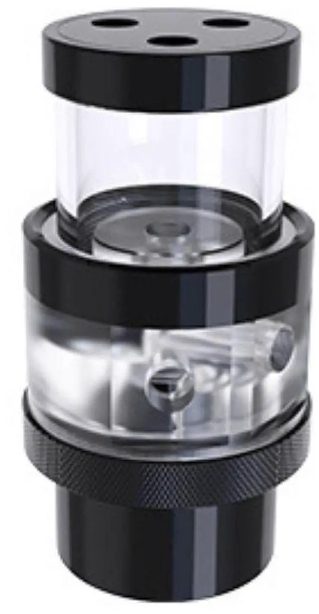 Main image of Bykski Complete CP-D5PM-V2 Pump / PMMA Reservoir Combo, Armored Black - with Integrated 5V Addressable RGB (CP-NWD5-V2-CT60-60)