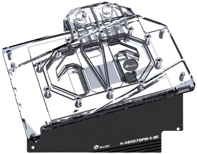 Main image of Bykski Full Coverage GPU Water Block and Backplate For ASUS Prime GeForce RTX 5070 12GB GDDR7 (N-AS5070PM-X)