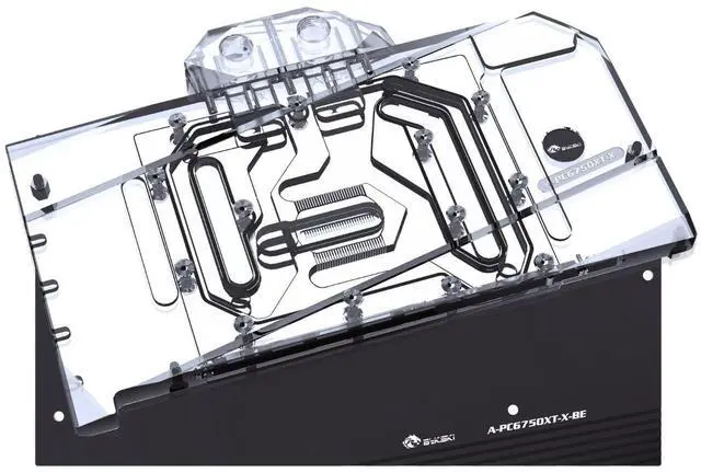Main image of Bykski Full Coverage GPU Water Block and Backplate for PowerColor RX 6750 XT Red Devil (A-PC6750XT-X)