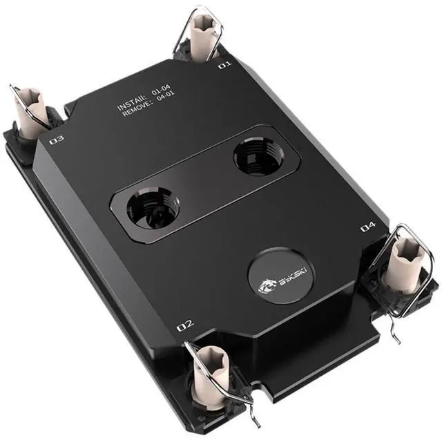 Alt view image 3 of 5 - Bykski CPU-4189-SR Durable All Metal CPU Water Block For LGA 4189 Intel Copper/Ice Lake - Continuous Usage