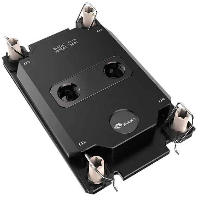 Alt view image 3 of 5 - Bykski CPU-4677-SR Durable All Metal CPU Water Block For LGA 4677 Intel Sapphire Rapids - Continuous Usage