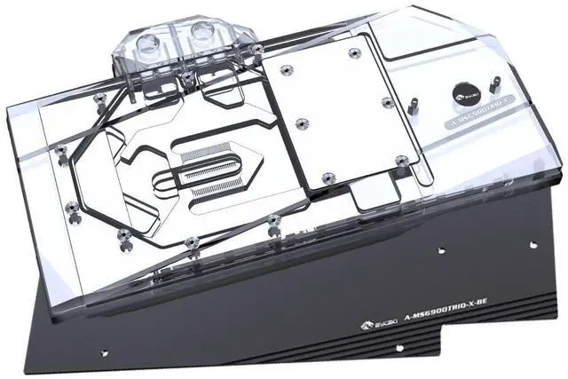 Main image of Bykski Full Coverage GPU Water Block and Backplate for MSI RX 6900XT Gaming X Trio (A-MS6900TRIO-X)
