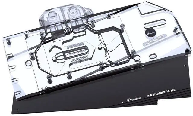 Main image of Bykski Full Coverage GPU Water Block and Backplate for AMD Radeon RX 6900 XT Founders Edition (A-RX6900XT-X)