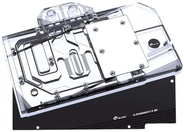 Main image of Bykski Full Coverage GPU Water Block and Backplate for PowerColor RX 6800 XT Red Dragon (A-PC6800XT-X)