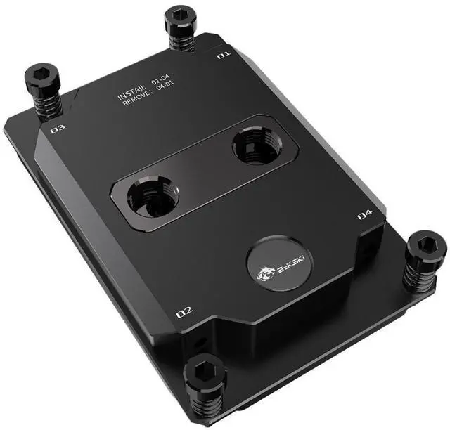 Alt view image 3 of 5 - Bykski CPU-SP3-SR Durable All Metal CPU Water Block For AMD EPYC (Socket SP3) (LGA 4094) - Continuous Usage