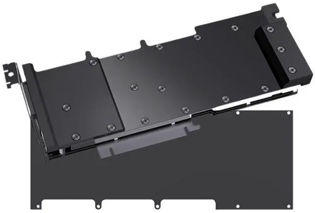 Main image of Bykski Durable Metal/POM GPU Water Block and Backplate For NVIDIA Tesla A30X 24G (N-TESLA-A30X-24G-SR) - Continuous Usage