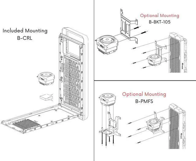 Alt view image 5 of 5 - Bykski High-Performance Laing DDC PWM Water Pump - 350L/H Flow Rate For Custom Watercooling Cooling Systems (CP-DDCITN-X)