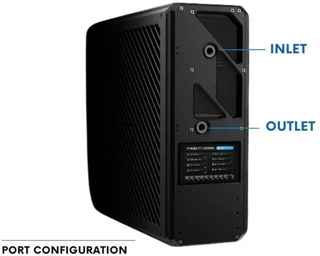 Alt view image 6 of 7 - Bykski SPD External Thermal Exchange Liquid Cooling Unit - 4 GPU Optimized Thermal Solution - (B-1080-SPD-CEC-X)