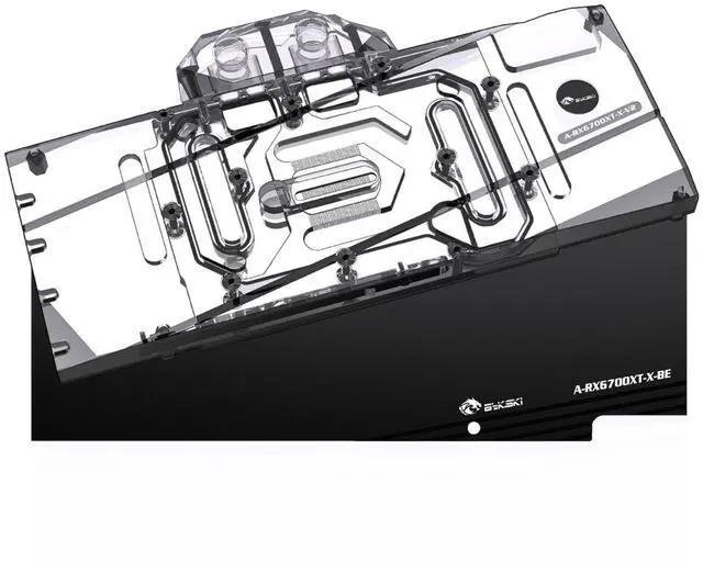 Main image of Bykski Full Coverage GPU Water Block and Backplate For AMD/Sapphire/XFX/Dataland Radeon RX6700XT (A-RX6700XT-X-V2)