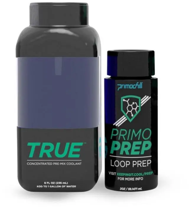 Main image of PrimoChill True Opaque - Computer WaterCooling Coolant, Concentrate, Solid/Non-Transparent, Full Protection, PrimoPrep Included, Proudly Made in the USA (Yields a Gallon of Coolant)