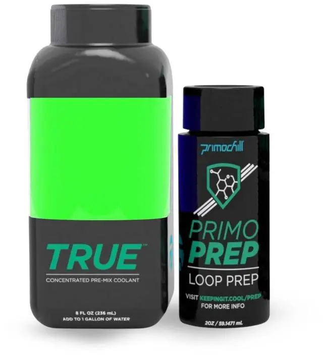 Main image of PrimoChill True Opaque - Computer WaterCooling Coolant, Concentrate, Solid/Non-Transparent, Full Protection, PrimoPrep Included, Proudly Made in the USA (Yields a Gallon of Coolant)