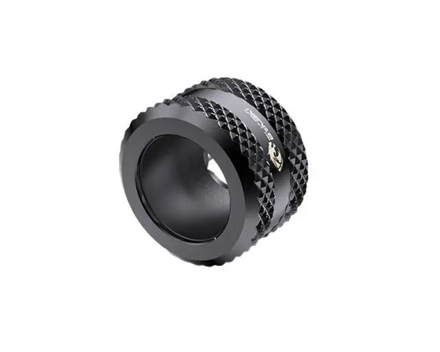 Main image of Bykski Anti-Off Rigid 16mm OD Fitting (B-FTHTJ-L16) - Black
