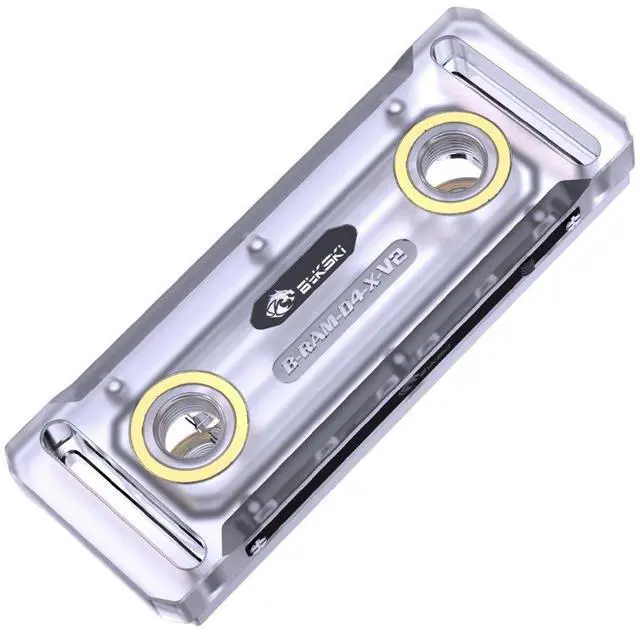 Main image of Bykski B-RAM-D4-X-V2 Four Memory Water Block w/ 5v Addressable RGB (RBW)