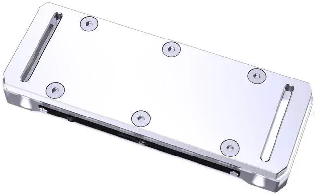 Alt view image 4 of 6 - Bykski B-RAM-D4-X-V2 Four Memory Water Block w/ 5v Addressable RGB (RBW)