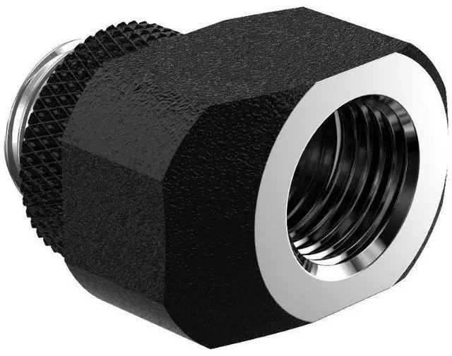 Main image of PrimoChill InterConnect SX Male to Female G 1/4in. Offset Full Rotary Fitting - 10mm