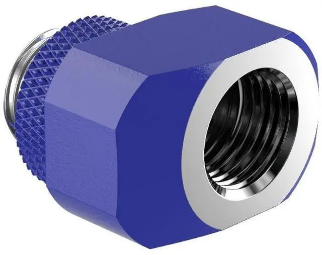 Main image of PrimoChill InterConnect SX Male to Female G 1/4in. Offset Full Rotary Fitting - 10mm
