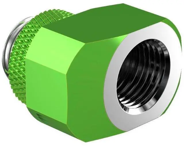 Main image of PrimoChill InterConnect SX Male to Female G 1/4in. Offset Full Rotary Fitting - 10mm