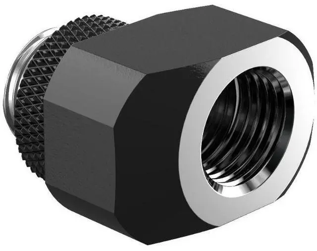 Main image of PrimoChill InterConnect SX Male to Female G 1/4in. Offset Full Rotary Fitting - 10mm