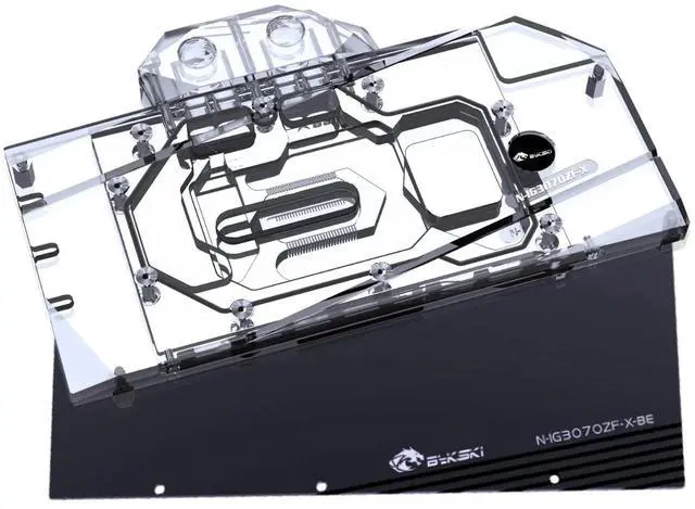Main image of Bykski Full Coverage GPU Water Block and Backplate for Colorful Battle Axe GeForce RTX 3070 8GB (N-IG3070ZF-X)