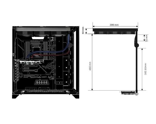 Alt view image 3 of 6 - Bykski 360mm AIO Liquid GPU Cooler For Sapphire RX 7900 XTX (B-FRD-SP7900XTX-360)