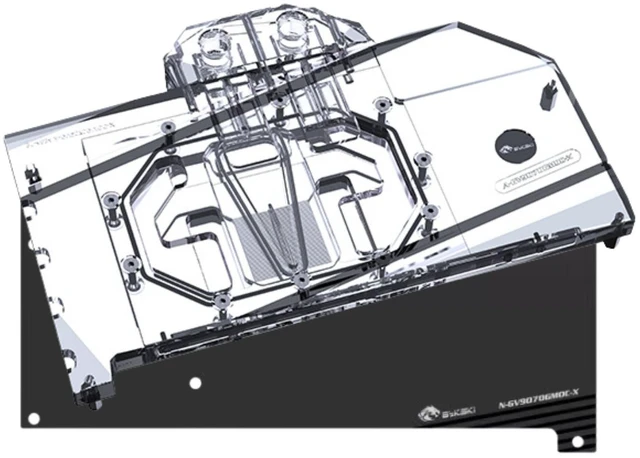 Main image of Bykski GPU Water Block and Backplate For GIGABYTE Radeon RX 9070 XT GAMING OC 16G (A-GV9070GMOC-X)