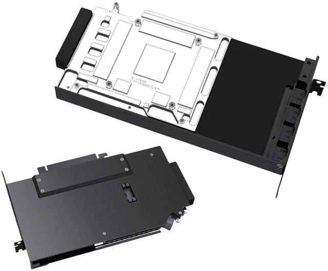 Alt view image 2 of 5 - Bykski Durable All Metal GPU Water Block and Backplate For NVIDIA GeForce RTX 5090 Founders Edition (N-RTX5090FE-SR) - Continuous Usage