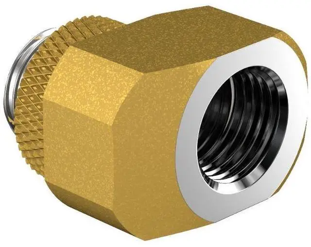 Main image of PrimoChill InterConnect SX Male to Female G 1/4in. Offset Full Rotary Fitting - 10mm