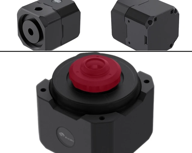 Alt view image 2 of 6 - Bykski Full Armor Tube Reservoir with High Flow D5 Pump, 720L/H PWM Control, Available in Four Lengths (B-UL-D5-X-V4-CT60)