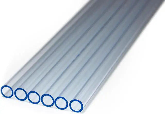 Main image of PrimoChill 1/2in. Rigid PETG Tube – 6 x 30in. – UV Blue