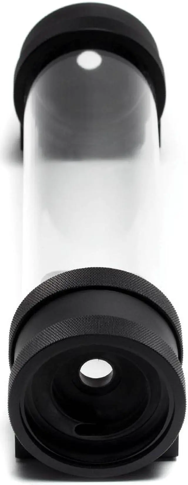 Alt view image 2 of 3 - PrimoChill CTR Hard Mount High Flow D5 Enabled Reservoir - Black POM - 360mm - TX Matte Black (Pump NOT Included)