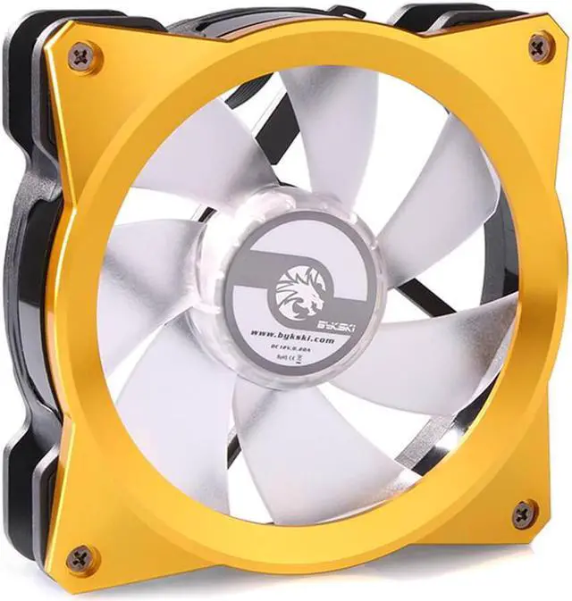 Alt view image 2 of 3 - Bykski 120mm Aluminum Fan Cover (B-FAN-COV)