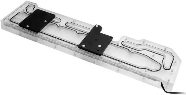 Alt view image 2 of 5 - Bykski Distro Plate - ZEAGINAL 07 - PMMA w/ 5v Addressable RGB (RBW) (RGV-ZG-07)