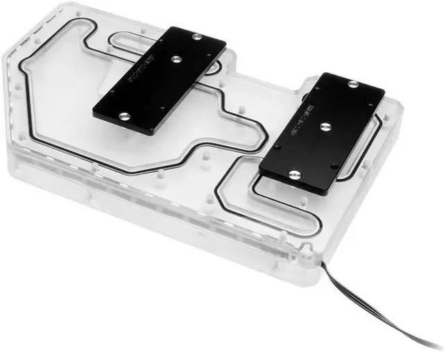 Alt view image 2 of 5 - Bykski Distro Plate - ZEAGINAL Z16 - PMMA w/ 5v Addressable RGB (RBW) (RGV-ZG-Z16)