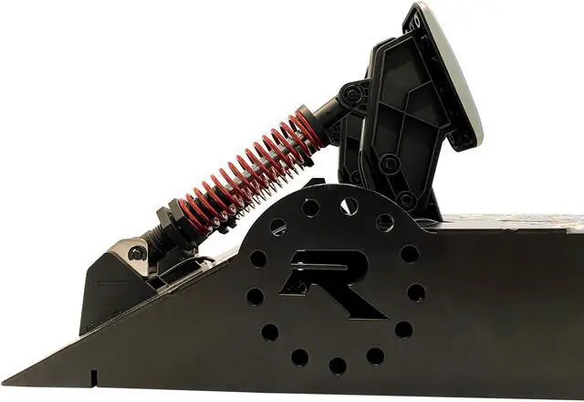 Alt view image 7 of 8 - GTR Simulator RS30 Ultra Force Feedback Driving Racing Wheel Suede Leather Cover Instant Gear Shifters with V3 Responsive Adjustable Metal Base 2-Pedals for PC | Xbox