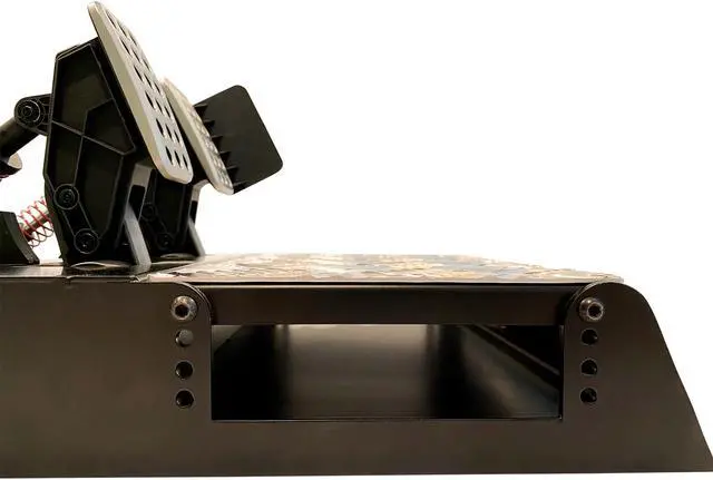 Alt view image 6 of 8 - GTR Simulator RS30 Ultra Force Feedback Driving Racing Wheel Suede Leather Cover Instant Gear Shifters with V3 Responsive Adjustable Metal Base 2-Pedals for PC | Xbox