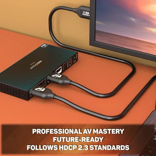 Alt view image 4 of 7 - BZBGEAR 8K UHD HDMI 2.1 Certified 48Gbps Cable - 5m/16.5ft