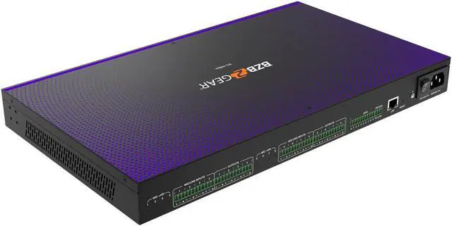 Alt view image 4 of 7 - BZBGEAR 8x8 Balanced Digital Audio Processor/Matrix with AEC/ANS/AGC/Auto Mixer and 8-Channel Programmable GPIO Support