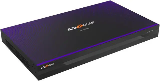 Alt view image 2 of 7 - BZBGEAR 16x16 Balanced Digital Audio Processor/Matrix with 12-Channel Mic Line In/Out and 4-Channel Dante In/Out plus AEC/ANS/Filter/Limiter/EQ/Delay Support