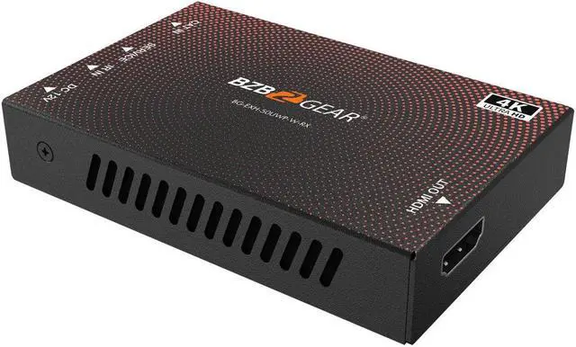 Alt view image 7 of 7 - BZBGEAR 4K UHD 18Gbps HDMI/USB-C Wall Plate Transmitter/Receiver Kit up to 164ft