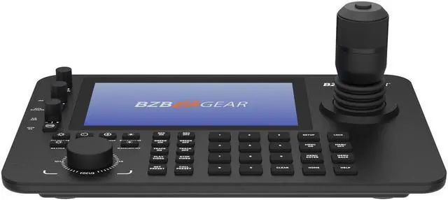 Alt view image 5 of 7 - BZBGEAR Professional Serial and IP PTZ Joystick Controller with Touchscreen and POE (IP/RS-232/422/485)