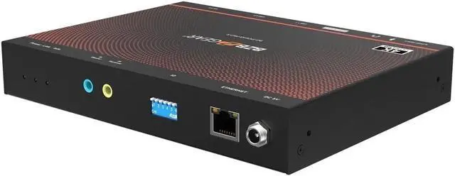 Alt view image 3 of 7 - BZBGEAR 4K UHD HDMI 2.0 Over IP Multicast Receiver with Video Wall/KVM/USB/POE Support