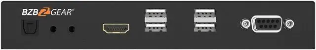 Alt view image 5 of 7 - BZBGEAR 4K UHD HDMI 2.0 Over IP Multicast Receiver with Video Wall/KVM/USB/POE Support