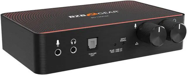 Alt view image 2 of 7 - BZBGEAR USB-C 12G-SDI Video Capture Card Box with Scaler/HDMI 2.0/12G-SDI Loop Out and Audio