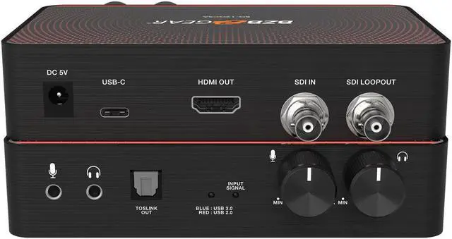 Main image of BZBGEAR USB-C 12G-SDI Video Capture Card Box with Scaler/HDMI 2.0/12G-SDI Loop Out and Audio