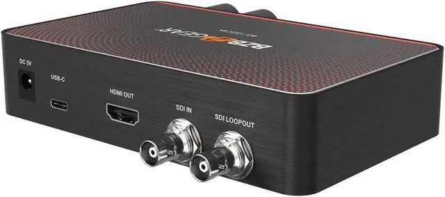 Alt view image 3 of 7 - BZBGEAR USB-C 12G-SDI Video Capture Card Box with Scaler/HDMI 2.0/12G-SDI Loop Out and Audio