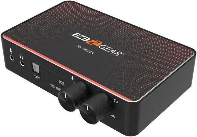 Alt view image 7 of 7 - BZBGEAR USB-C 12G-SDI Video Capture Card Box with Scaler/HDMI 2.0/12G-SDI Loop Out and Audio