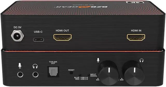 Main image of BZBGEAR USB-C 4K120 Video Capture Card Box with Scaler/HDMI 2.1 Loop Out/Audio/HDR10 to SDR Conversion Support