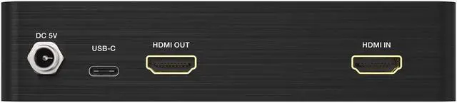 Alt view image 6 of 7 - BZBGEAR USB-C 4K120 Video Capture Card Box with Scaler/HDMI 2.1 Loop Out/Audio/HDR10 to SDR Conversion Support